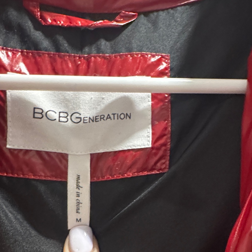 Bcbgeneration Red Puffer Jacket - image 3